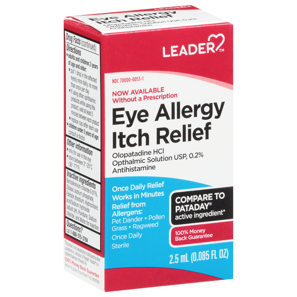 Image for Leader Eye Allergy Itch Relief,0.085fl oz from CENTRAL CITY FAMILY PHARMACY