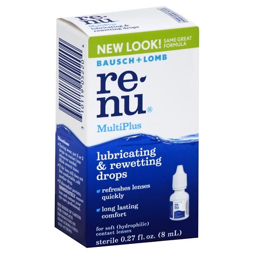 Image for Renu Lubricating & Rewetting Drops, MultiPlus, Sterile,0.27oz from CENTRAL CITY FAMILY PHARMACY